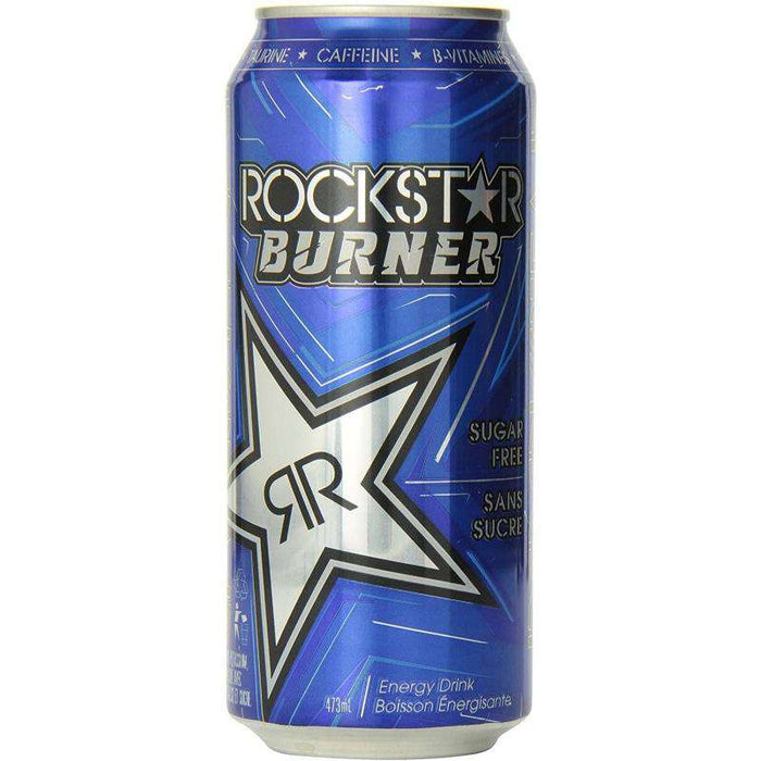 Rockstar - Burner Sugar Free - 12 x 473 ml - Bulk Mart
