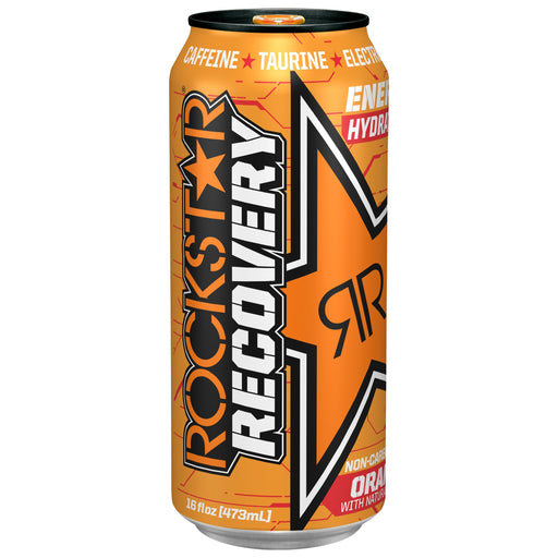 Rockstar - Recovery Orange - 12 x 473 ml - Bulk Mart
