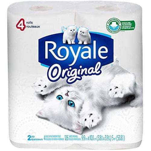 Royale - Bathroom Tissue - 4 Each - Bulk Mart