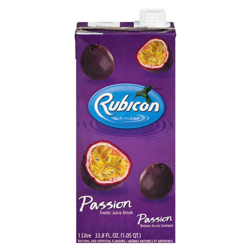 Rubicon - Passion Fruit Exotic Juice Drink - 2 x 1 L - Bulk Mart
