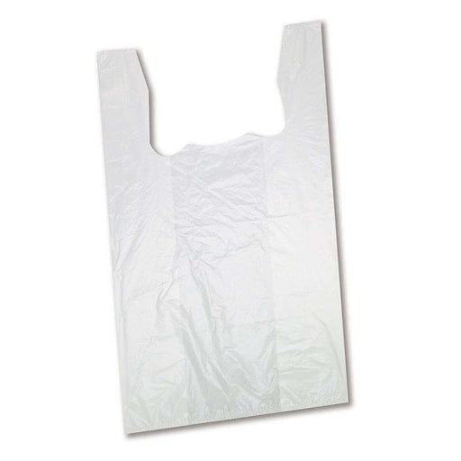Paper Grocery Bags - 6 x 3 5/8 x 11, #6, White