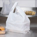 S2 White - Low Density T-Shirt Shopping Bags 10"x 5"x 18"- 2000/Case - Bulk Mart