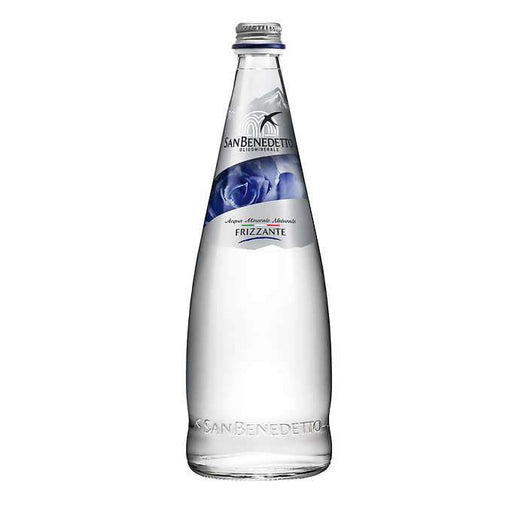 San Benedetto - Sparkling Mineral Water Glass - 12 x 1 L - Bulk Mart