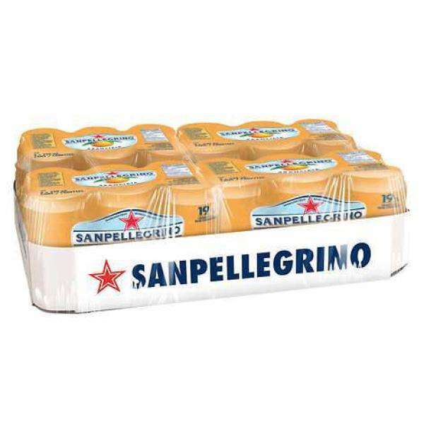 San Pellegrino - Aranciata Orange Sparkling Beverage - 24 x 330 ml - Bulk Mart