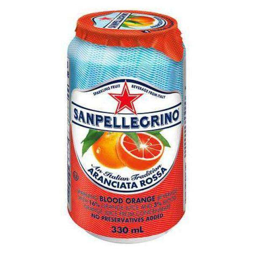 San Pellegrino - Aranciata Rossa Sparkling Beverage - 24 x 330 ml - Bulk Mart