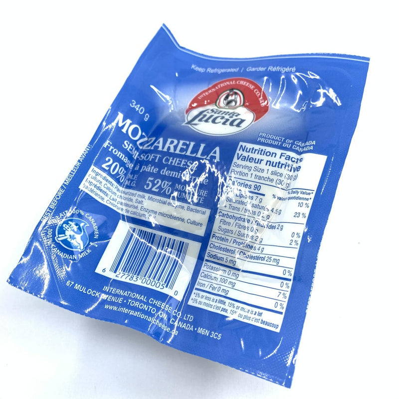 Santa Lucia - Mozzarella - 340g - Bulk Mart