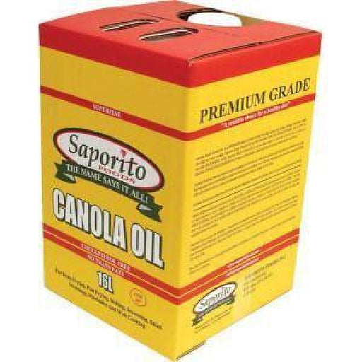 Saporito - Canola Oil Box - 16 L - Bulk Mart