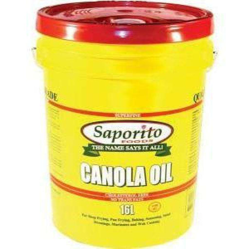 Saporito - Canola Oil Pail - 16 L - Bulk Mart