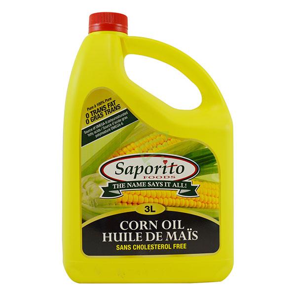Saporito - Corn Oil - 3 L - Bulk Mart