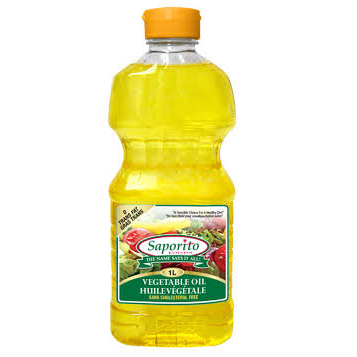 Saporito - Vegetable Oil - 1 L - Bulk Mart