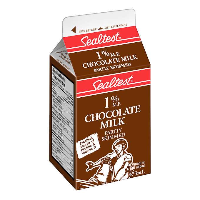 Sealtest - 1 % Chocolate Milk - 473 ml - Bulk Mart