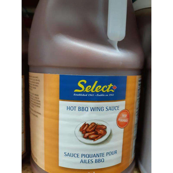Select - Hot BBQ Wing Sauce - 2 x 4 L - Bulk Mart