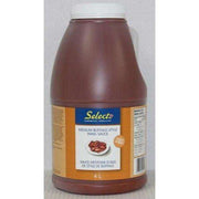 Select - Medium Buffalo Style Wing Sauce - 2 x 4 L - Bulk Mart