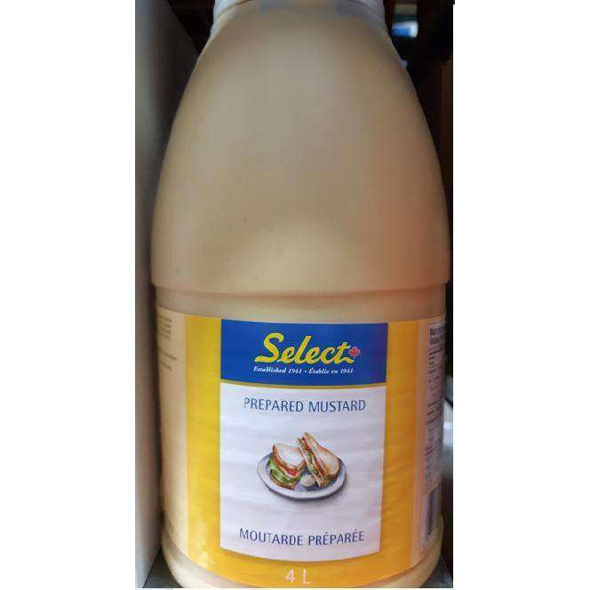 Select - Prepared Mustard - 4 L - Bulk Mart