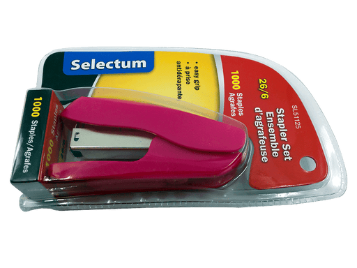 Selectum - Easy Grip Stapler With Staples - Each - Bulk Mart