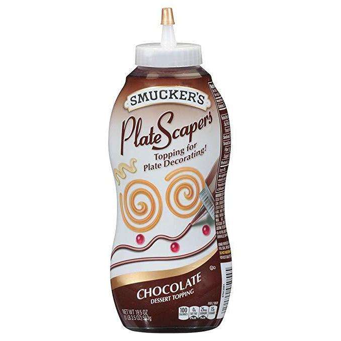 Smuckers - Plate Scaper Chocolate Syrup - 420 ml - Bulk Mart