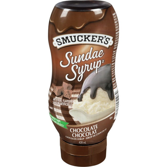 Smucker's - Sundae Syrup Chocolate Flavoured Syrup - 428 ml - Bulk Mart