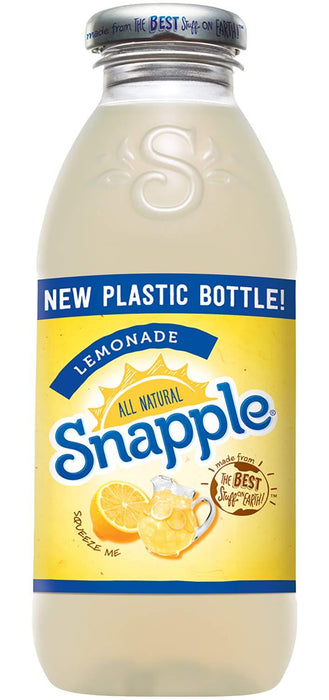 Snapple - Lemonade Plastic Bottle - 12 x 473 ml - Bulk Mart