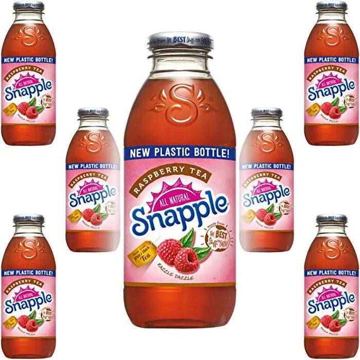 Snapple - Raspberry Tea Plastic Bottle - 12 x 473 ml - Bulk Mart