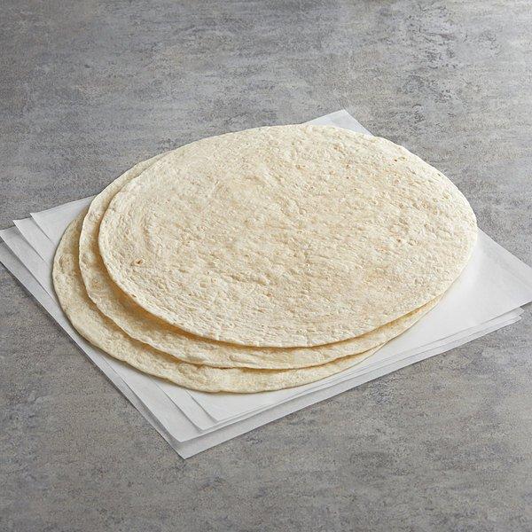 Sonora - 10" White Flour Tortilla - 144 / Case - Bulk Mart