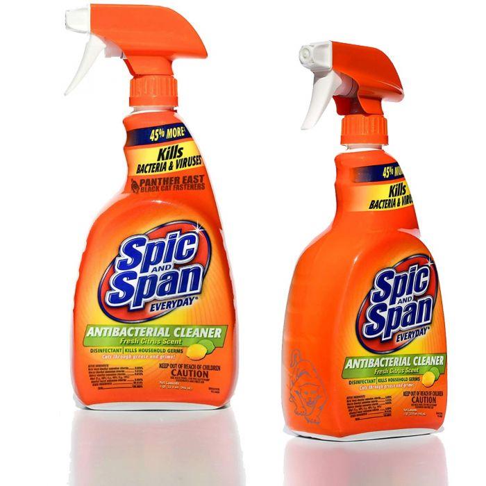 Spic and Span - Everyday Antibacterial Cleaner Disinfectant - 946 ml - Bulk Mart