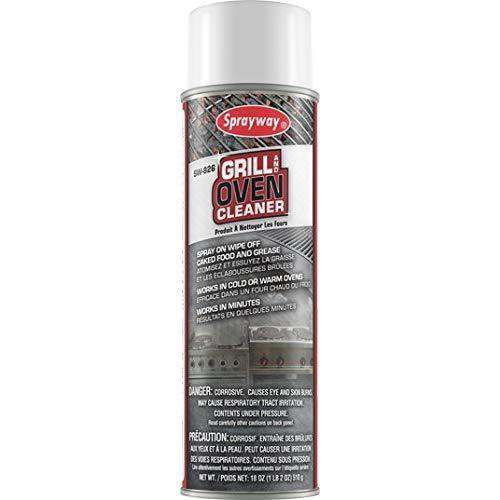 Sprayway - SW826 Grill and Oven Cleaner - 511 g - Bulk Mart