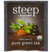 Steep By Bigelow - Organic Pure Green Tea Bags - 20/Box - Bulk Mart