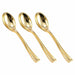 Stellar - Gold Look Premium Plastic Tea Spoon - 20/Pack - Bulk Mart