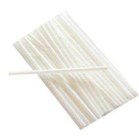 Stone - 10" Regular Straw White Unwrapped 11500 - 500 / Box - Bulk Mart