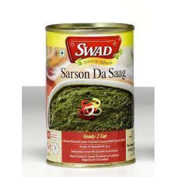 Swad - Sarson Ka Saag - 12 x 800 g - Bulk Mart