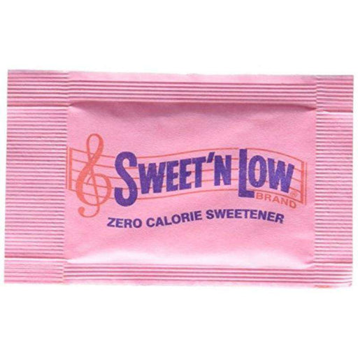 Sweet'N Low - Pink Sweetener Zero Calorie 28910 - 3 x 1000/Pack - Bulk Mart