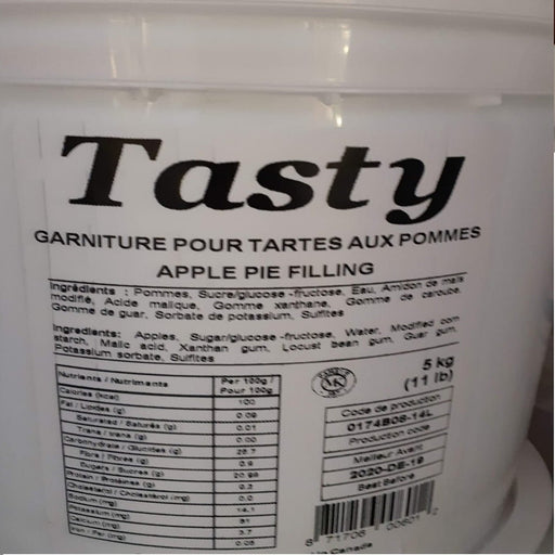 Tasty - Apple Pie Filling - 5 Kg - Bulk Mart