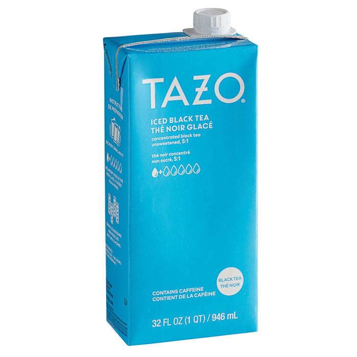 Tazo - Concentrated Black Iced Tea - 32 Oz - Bulk Mart