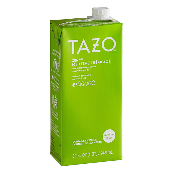 Tazo Concentrated Zen Green Iced Tea 32 Oz Bulk Mart