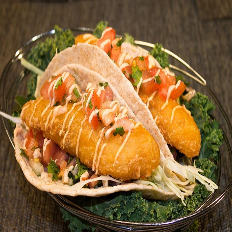 Teja - 1.6 Oz Traditional Battered Pollock Taco cut Portions - 10 Lbs - Bulk Mart