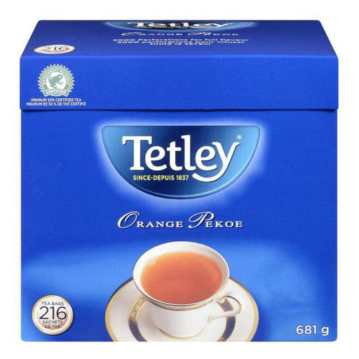 Tetley - Orange Pekoe Tea - 216 / pack - Bulk Mart