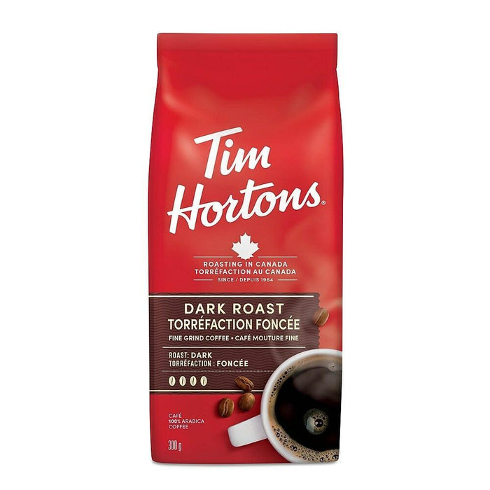 Tim Hortons - Original Dark Roast Coffee - 300 g - Bulk Mart