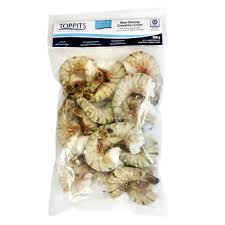 Toppits - Black Tiger Shrimp P&D 8-12 Count - 2 Lbs - Bulk Mart