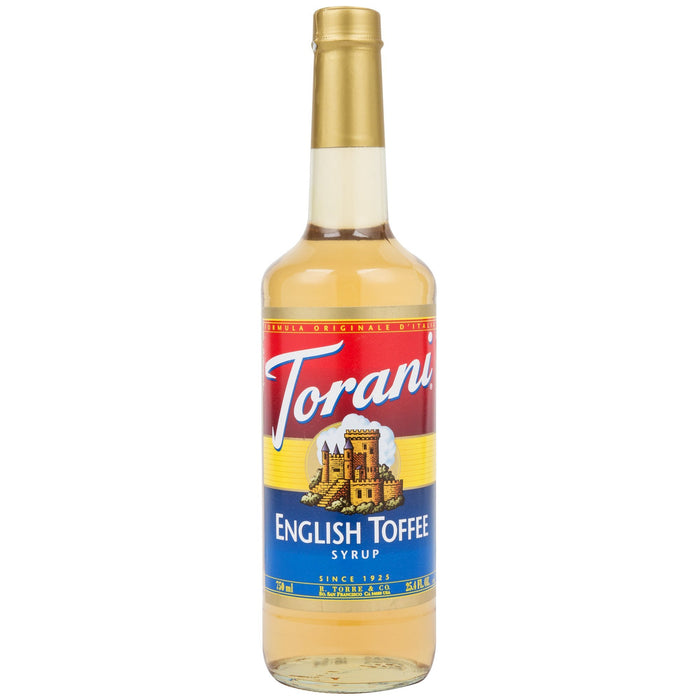 Torani - English Toffee Syrup - 750 ml - Bulk Mart