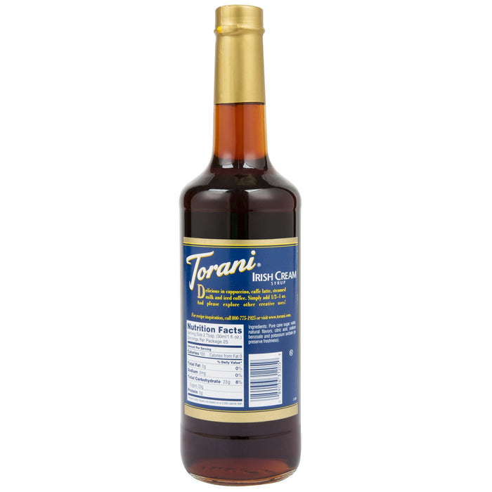 Torani - Irish Cream Syrup - 750 ml - Bulk Mart
