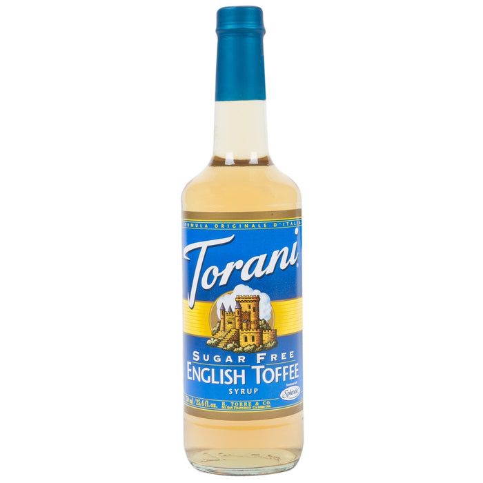 Torani - Sugar Free English Toffee Syrup - 750 ml - Bulk Mart