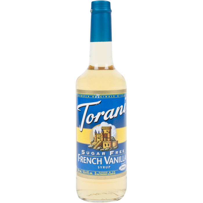 Torani - Sugar Free French Vanilla Syrup - 750 ml - Bulk Mart