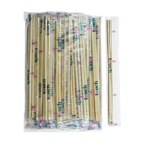 Touch - 9" Chopsticks Cello Wrapped 80-863 - 20 x 100Pack / Case - Bulk Mart