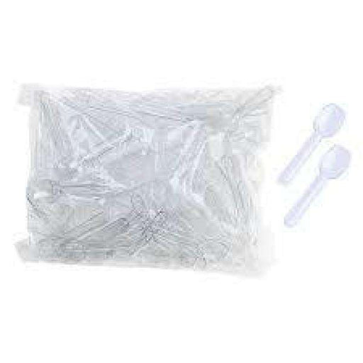 Touch - Taster Spoon Clear - 2000/Pack - Bulk Mart