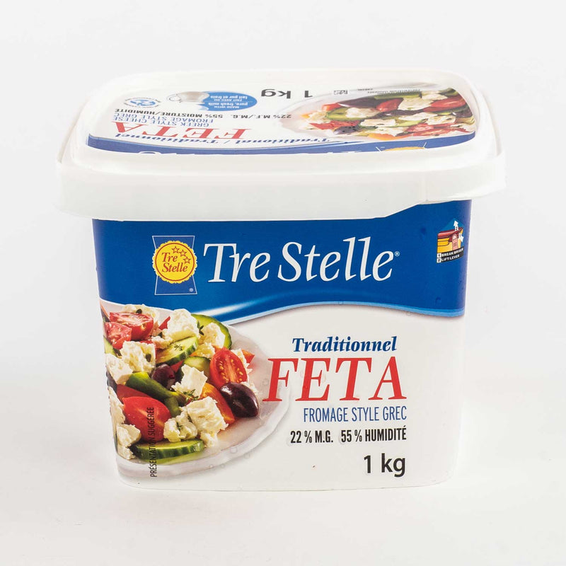 Tre Stelle - Traditional Feta - 1 Kg - Bulk Mart