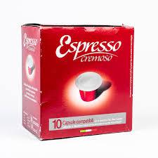Trombetta - Espresso Cremoso Nespresso Compatible Coffee Pods - 10 Pack - Bulk Mart