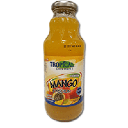 Tropical Delight - Mango Passion Juice - 12 x 473 ml - Bulk Mart