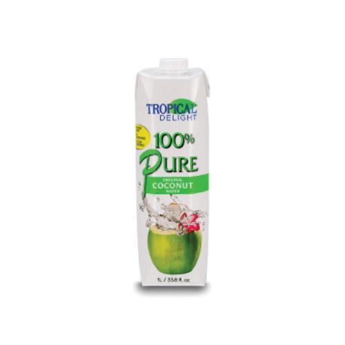 Tropical Delight - Tetra 100% Coconut Water - 1 L - Bulk Mart