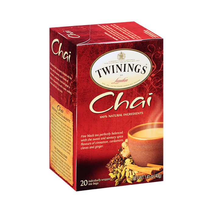 Twinings - Chai Tea - Pack Of 20 - Bulk Mart