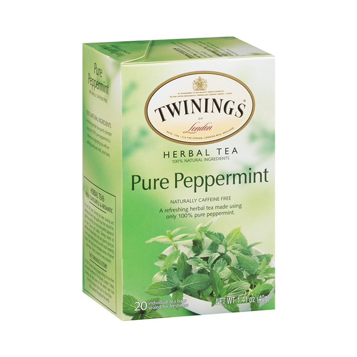 Twinings - Peppermint Herbal Tea - Pack Of 20 - Bulk Mart